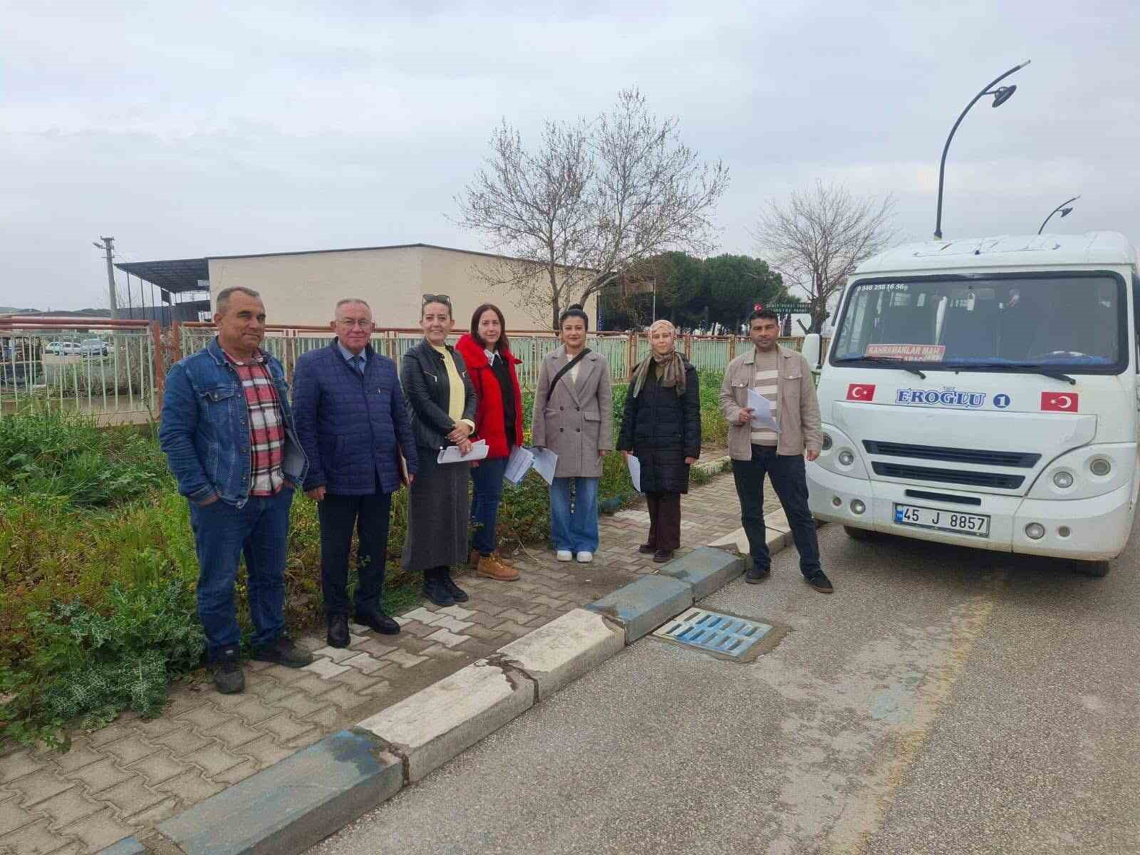 Sarıgöl’de servislere kapsamlı denetim