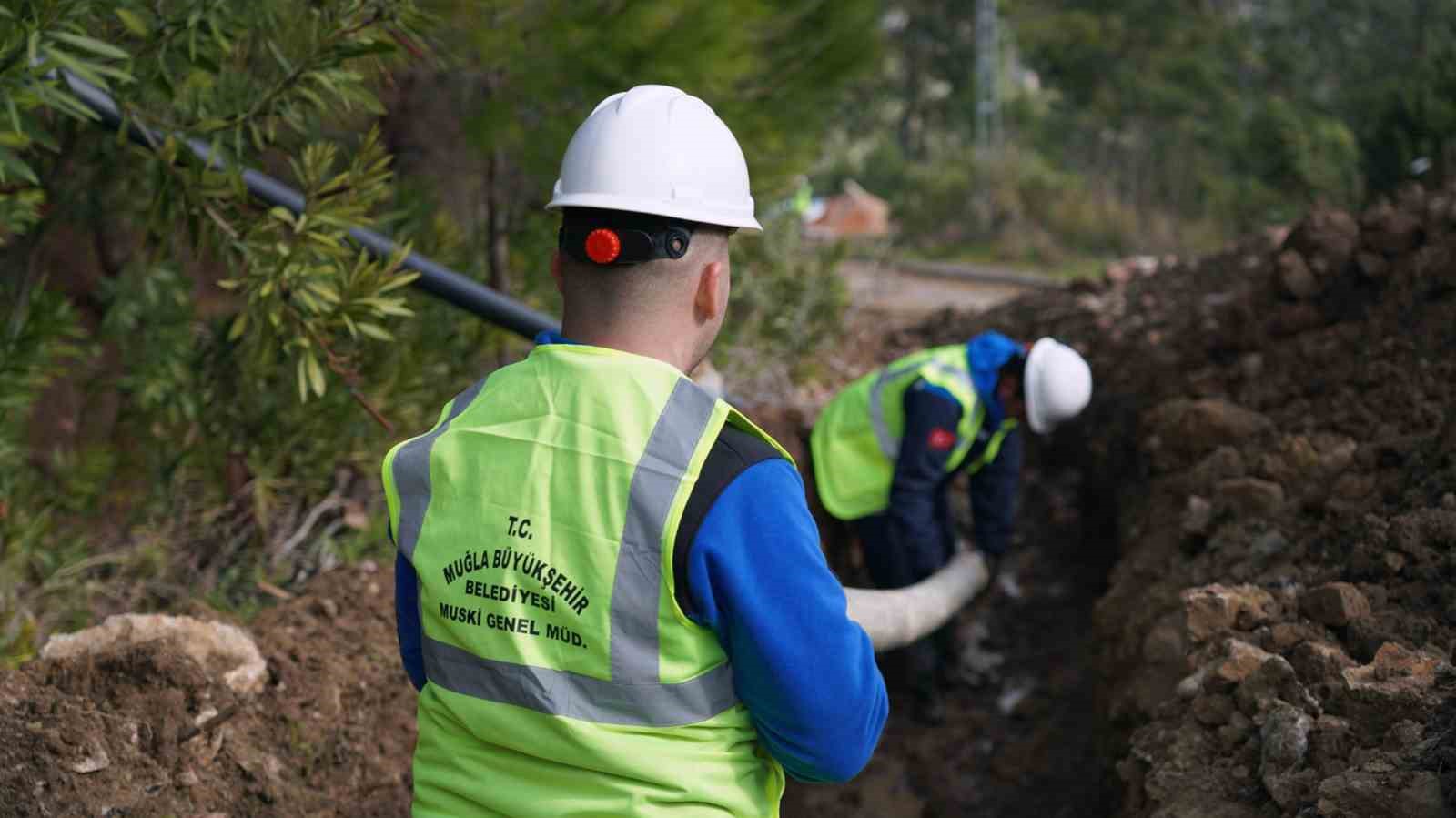 Ortaca G&ouml;kbel Mahallesi&rsquo;nin i&ccedil;me suyu altyapısı yenilendi
