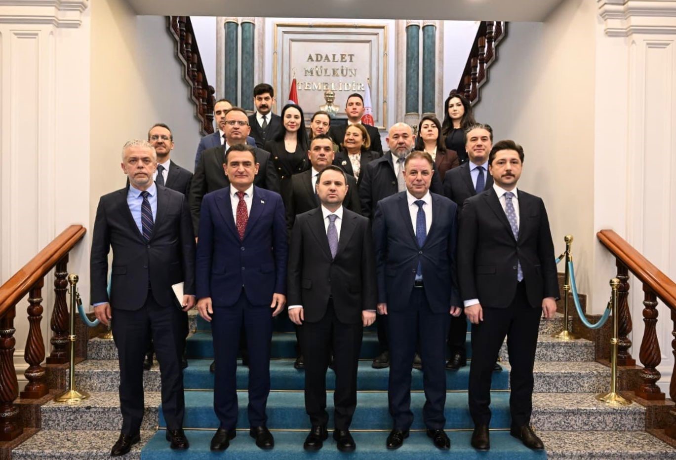 Bakan Gürlek, KKTC İçişleri Bakanı Oğuz ile bir araya geldi