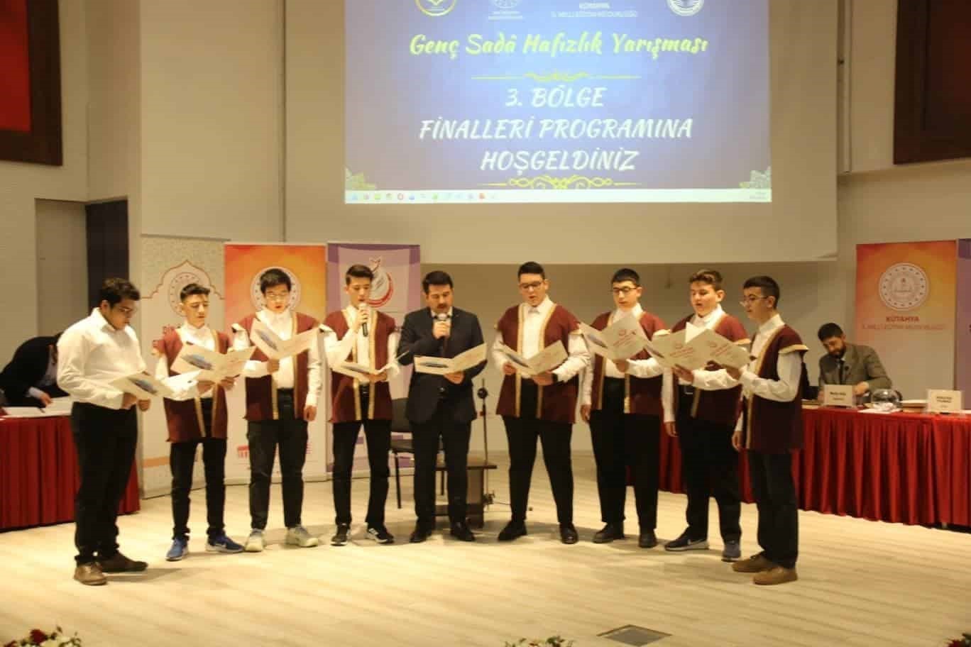 &rsquo;Gen&ccedil; Sad&acirc; Hafızlık Yarışması 3. B&ouml;lge Finalleri&rsquo; K&uuml;tahya&rsquo;da yapıldı
