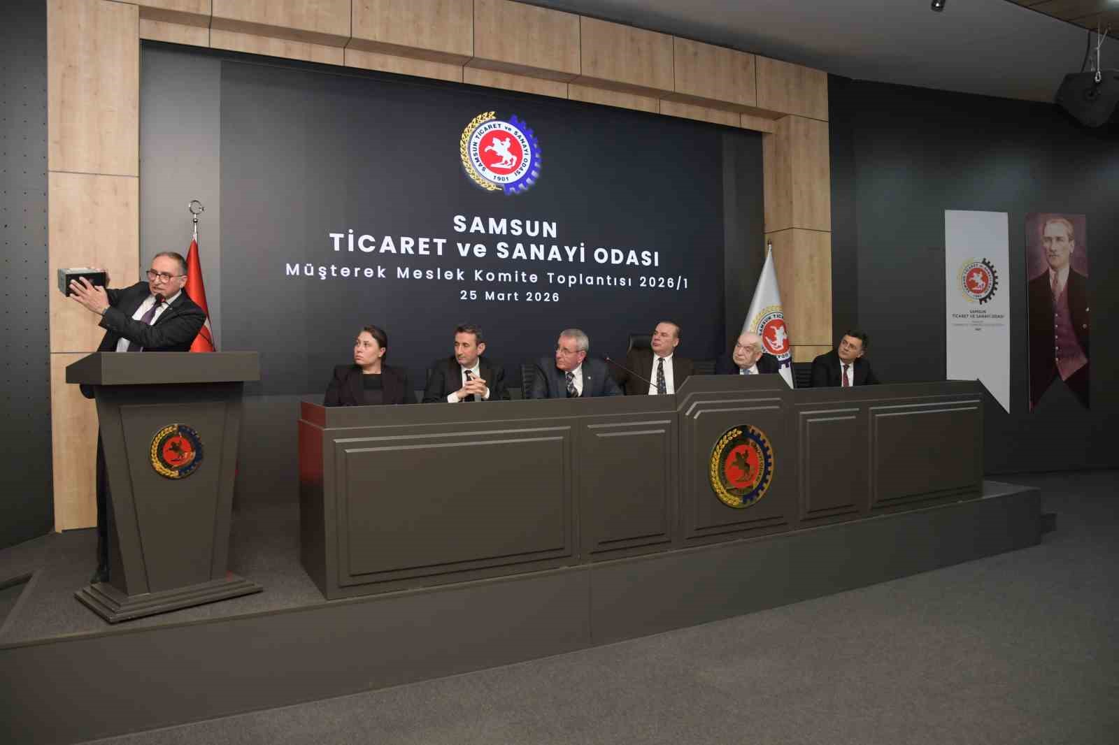 Sekt&ouml;rlerin sorunları ve talepleri Samsun TSO g&uuml;ndeminde
