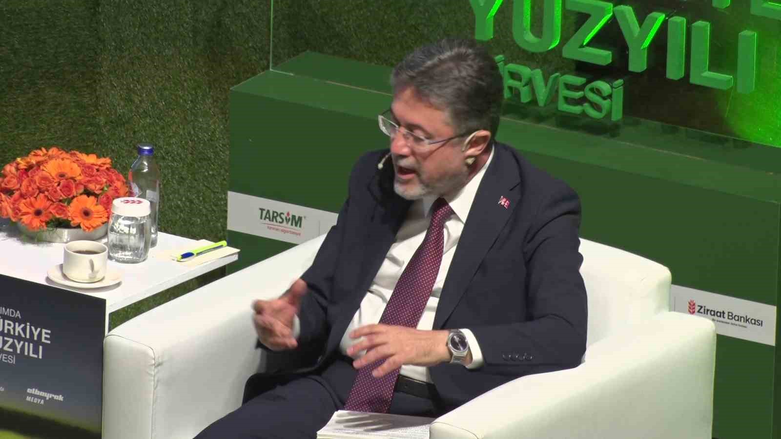 Bakan Yumaklı: "T&uuml;rkiye&rsquo;nin hi&ccedil;bir şekilde herhangi bir gıda arz g&uuml;venliği konusu sorunu yoktur"
