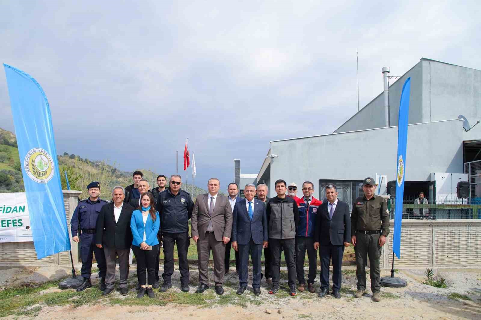 Köşk’te fidanlar toprakla buluştu