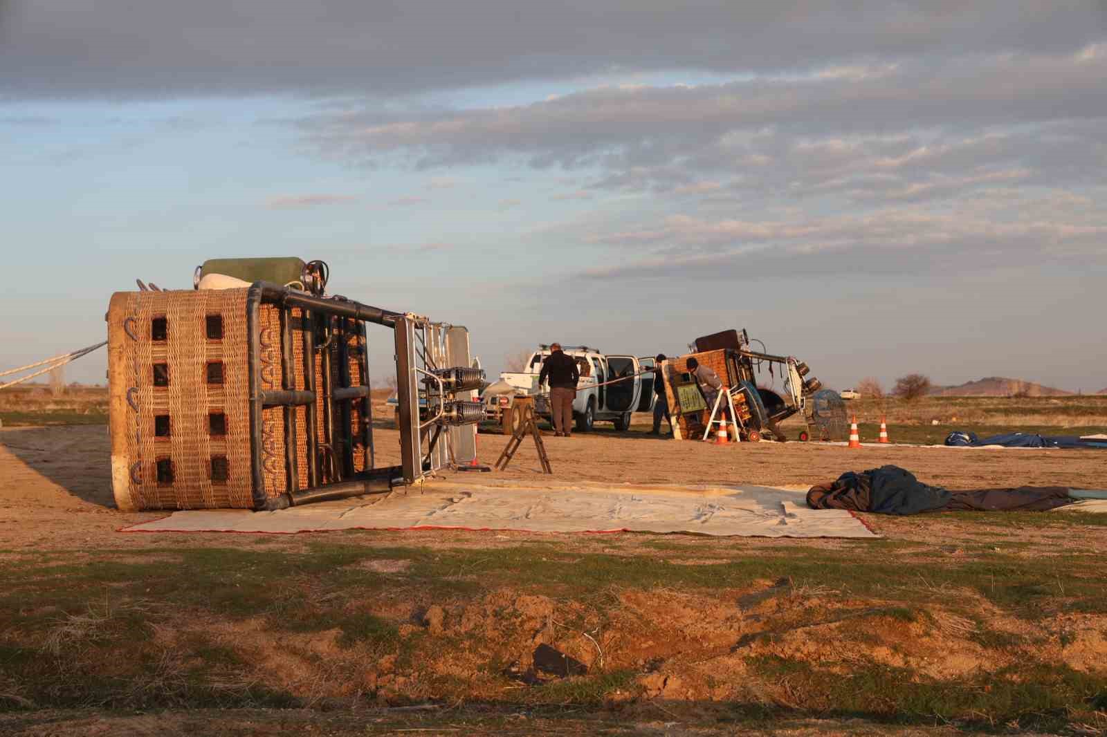 Kapadokya’da sıcak hava balon turlarına rüzgar engeli