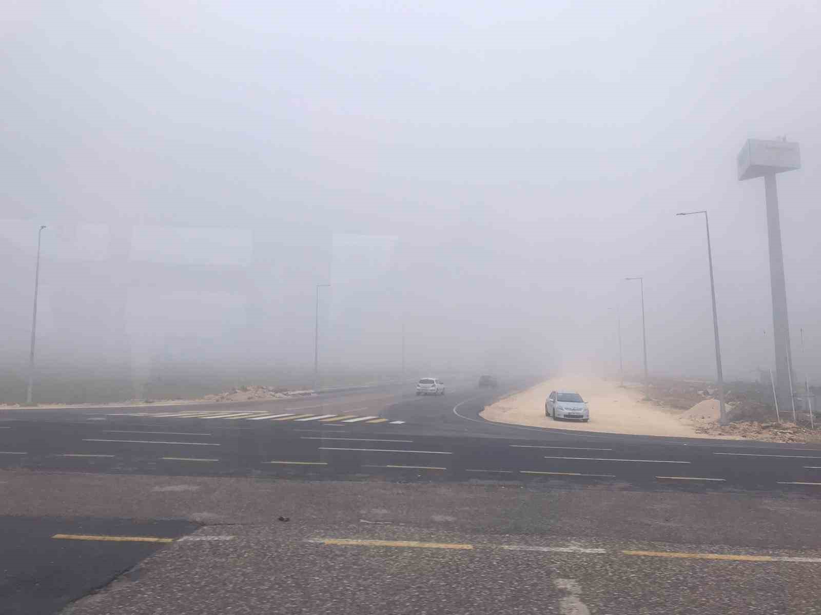 Şanlıurfa&rsquo;da yoğun sis etkili oldu
