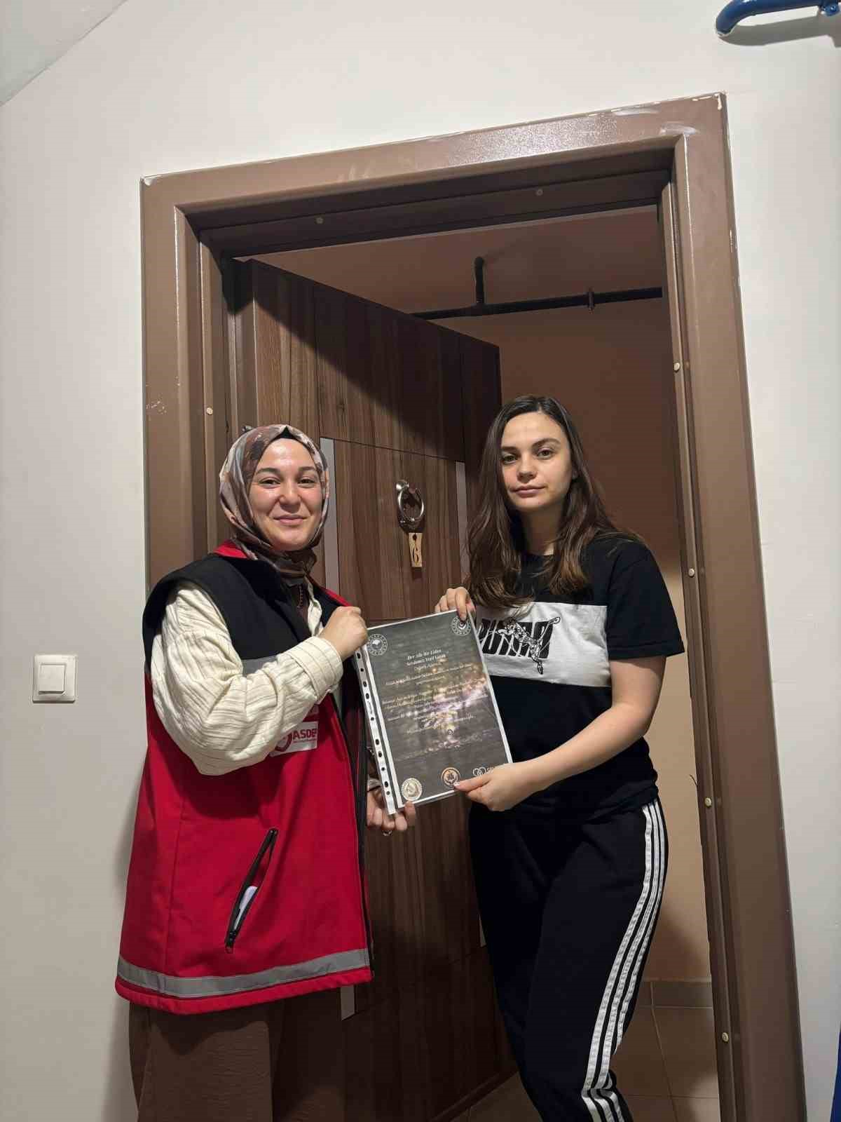 Bandırma’da evlenecek gençler için fidan dikiliyor