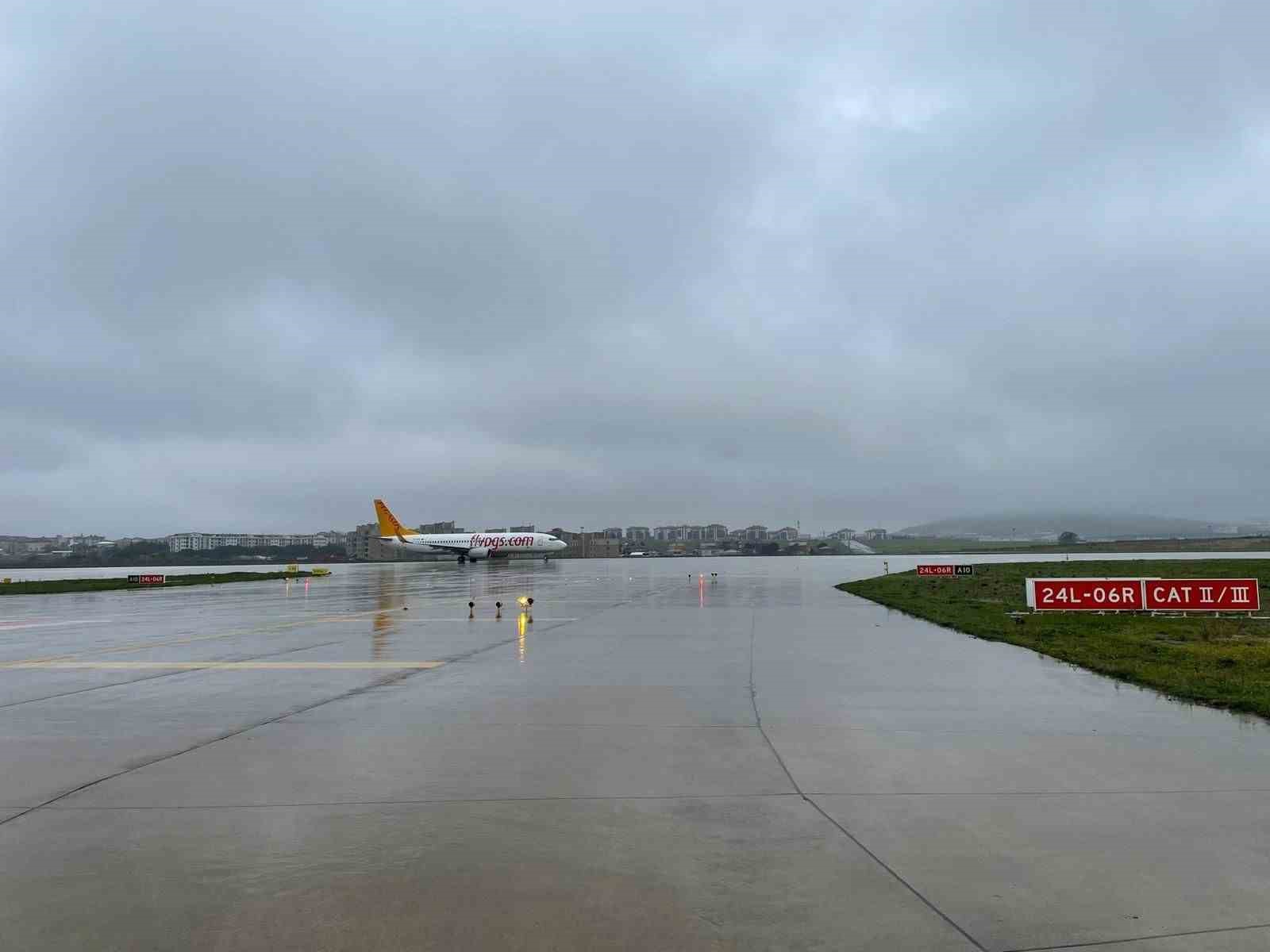 Sabiha Gökçen Havalimanı’nda uçuşlar normale döndü