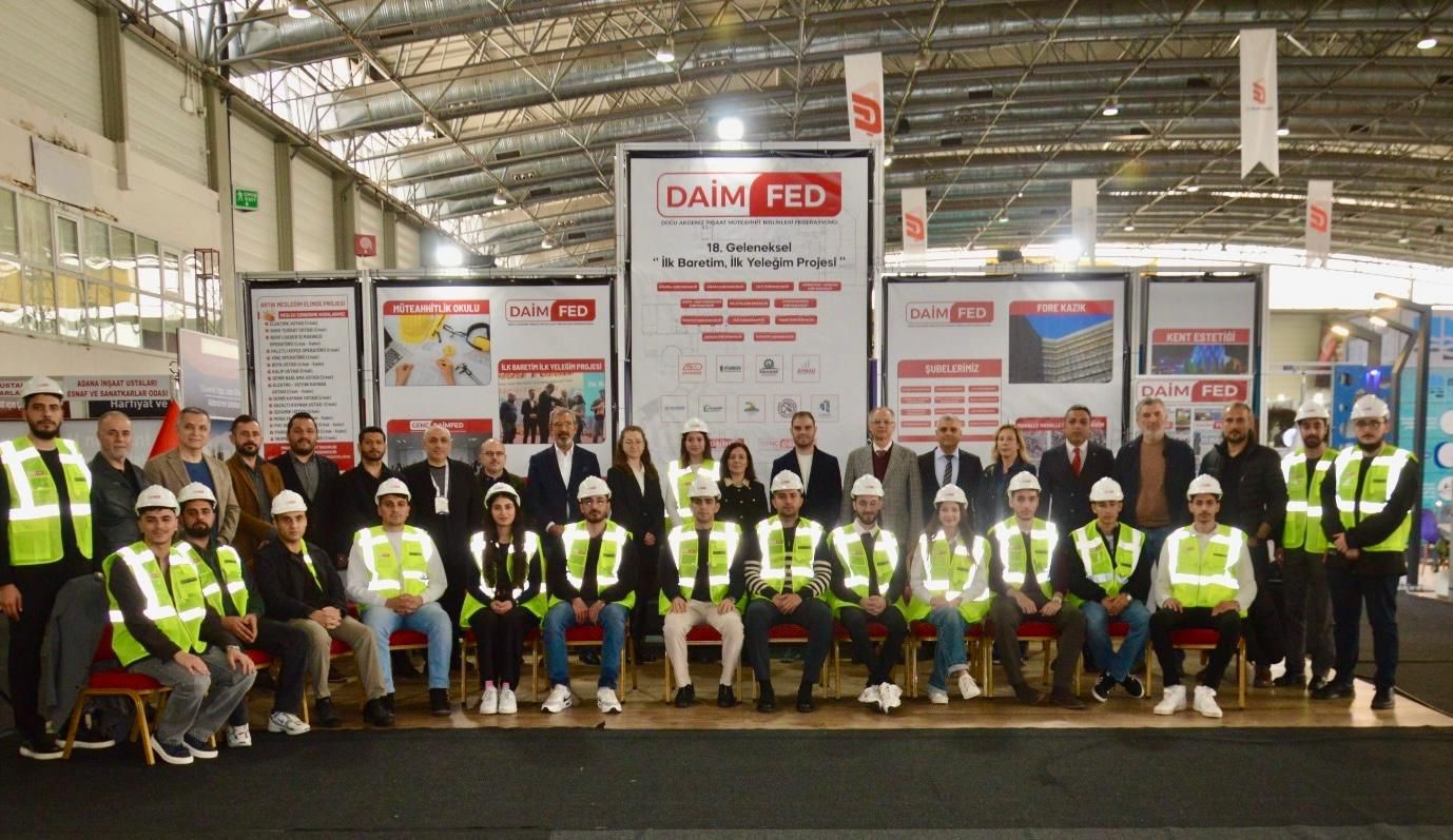 DAİMFED, &Ccedil;ukurova İnşaat Fuarı&rsquo;na damga vurdu
