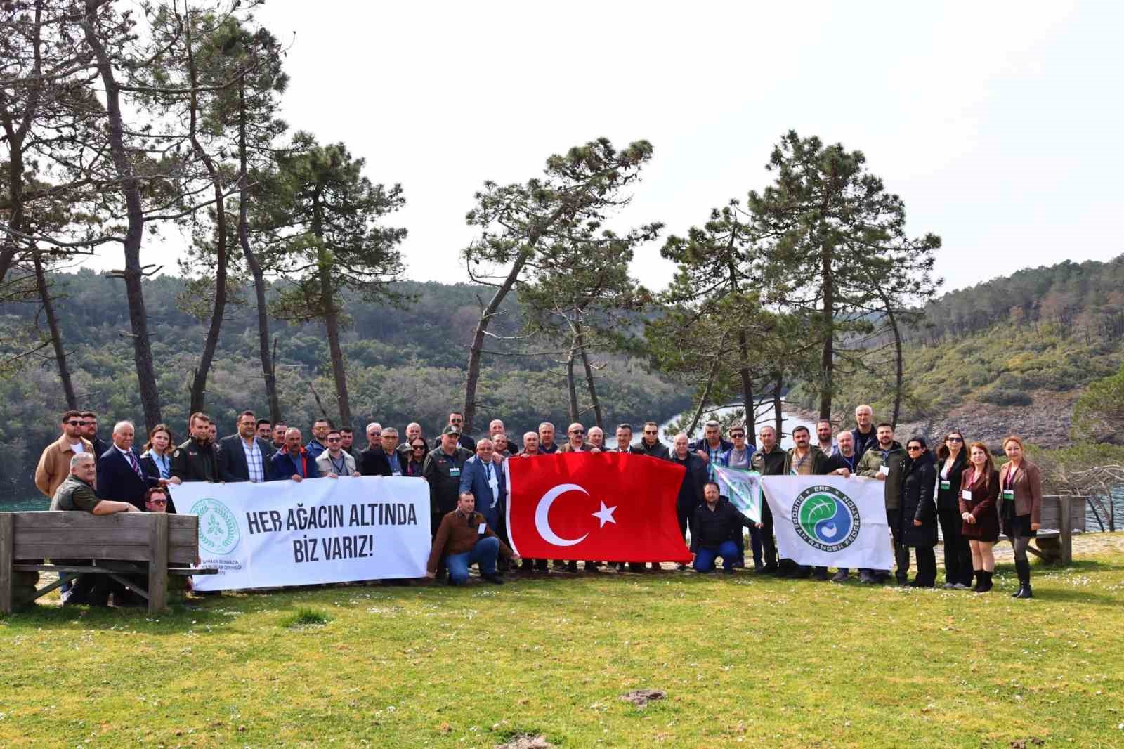 Develi’de görevli orman muhafızları Sinop’ta çalıştaya katıldı