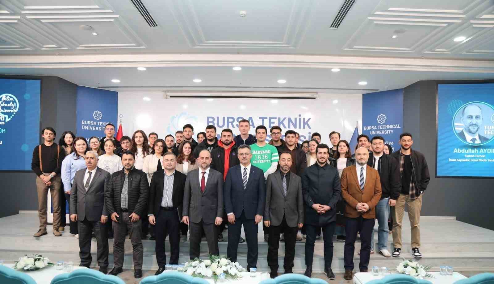 BT&Uuml; Konuşmaları&rsquo;nın konuğu Turkish Technic İnsan Kaynakları
