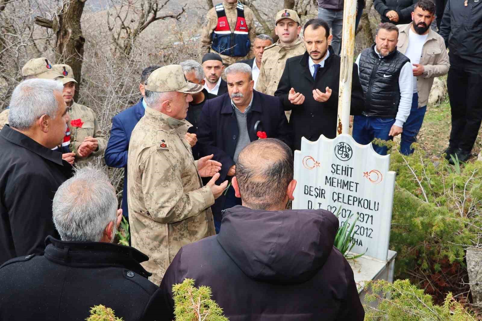 Siirt&rsquo;te şehitler dualarla anıldı
