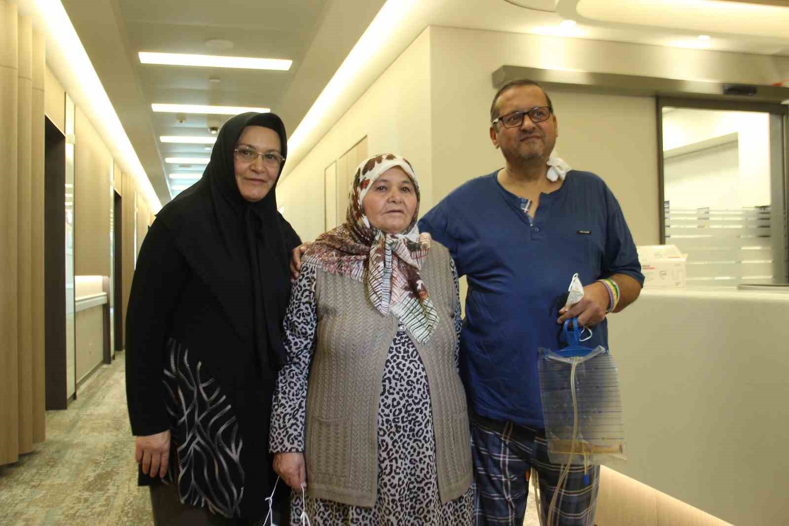 Kayınvalide damadına can olmak i&ccedil;in b&ouml;breğini bağışladı
