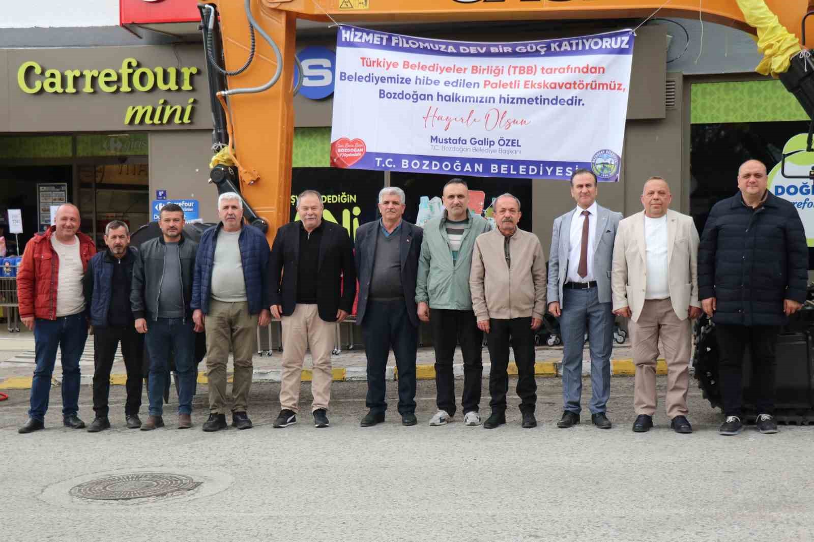 Bozdoğan Belediyesi araç filosunu güçlendirmeye devam ediyor