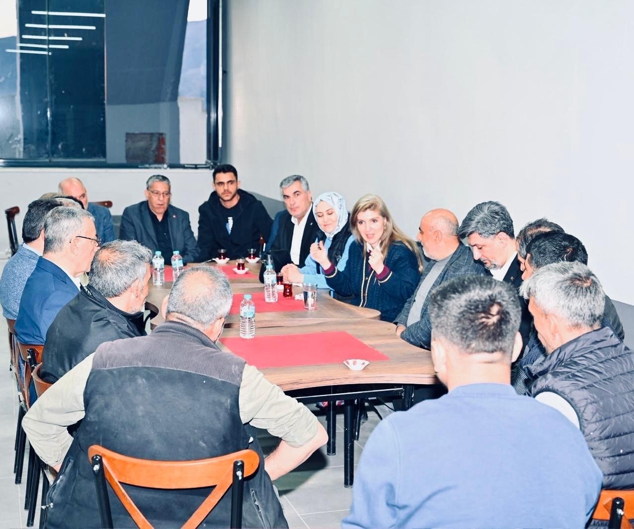 &Ouml;lmeztoprak&rsquo;tan Kale&rsquo;de tespit ve temaslar
