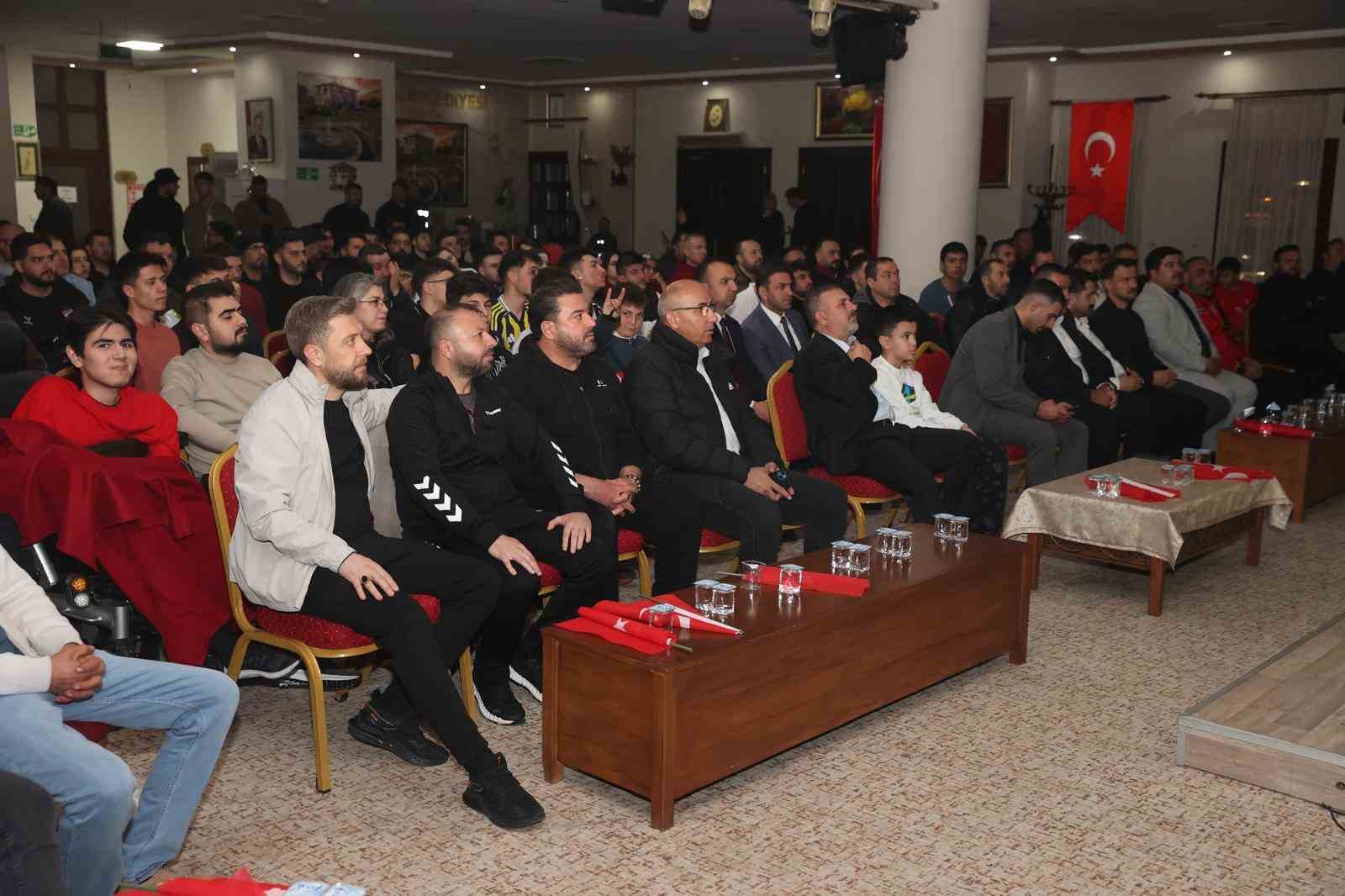 Sincan&rsquo;da milli ma&ccedil; heyecanı
