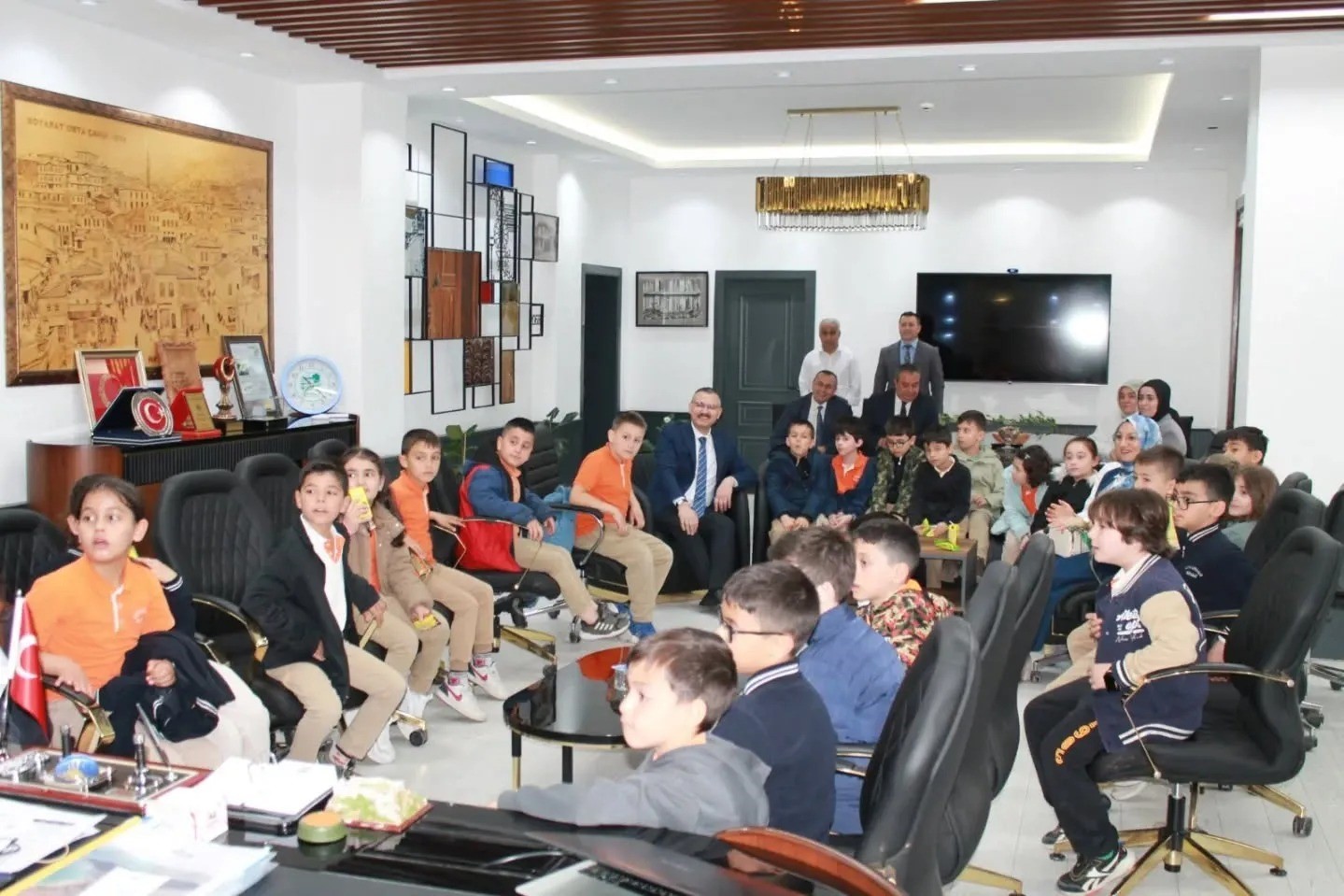 Sinop&rsquo;ta &ouml;ğrenciler devlet kurumlarının işleyişini yerinde &ouml;ğrendi
