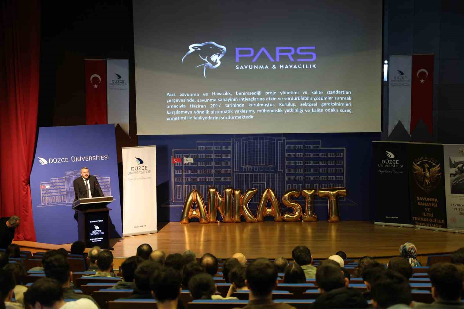 Düzce Üniversitesi’nde savunma sanayi ve teknoloji zirvesi