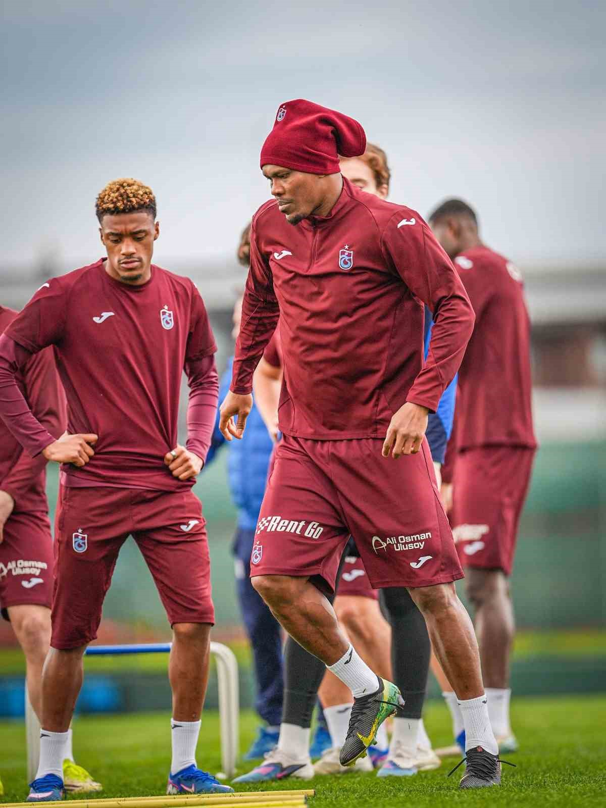 Trabzonspor, Galatasaray maçı hazırlıklarını tamamladı