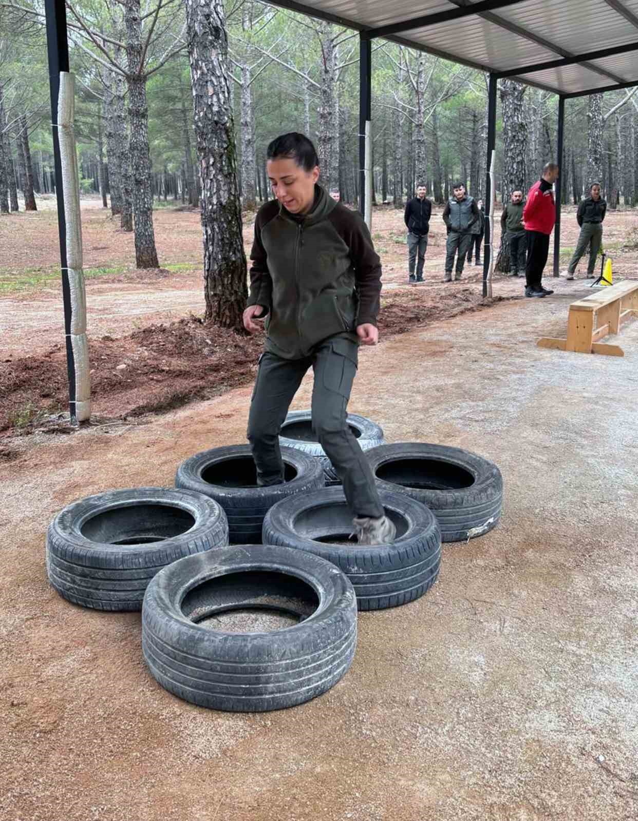 Ateş savaş&ccedil;ılarının zorlu yarışları başladı
