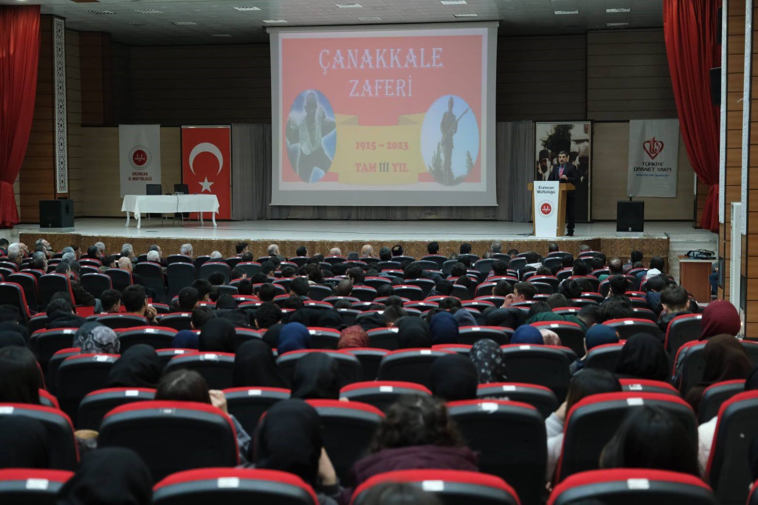 "Akif’in Diliyle Çanakkale" konulu konferans düzenlendi