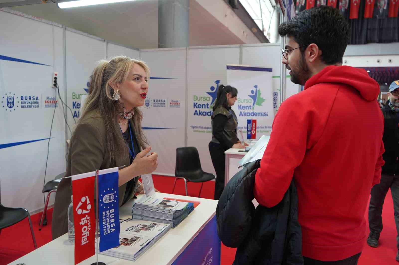 Bursa&rsquo;da İstihdam Buluşması&rsquo;na yoğun ilgi
