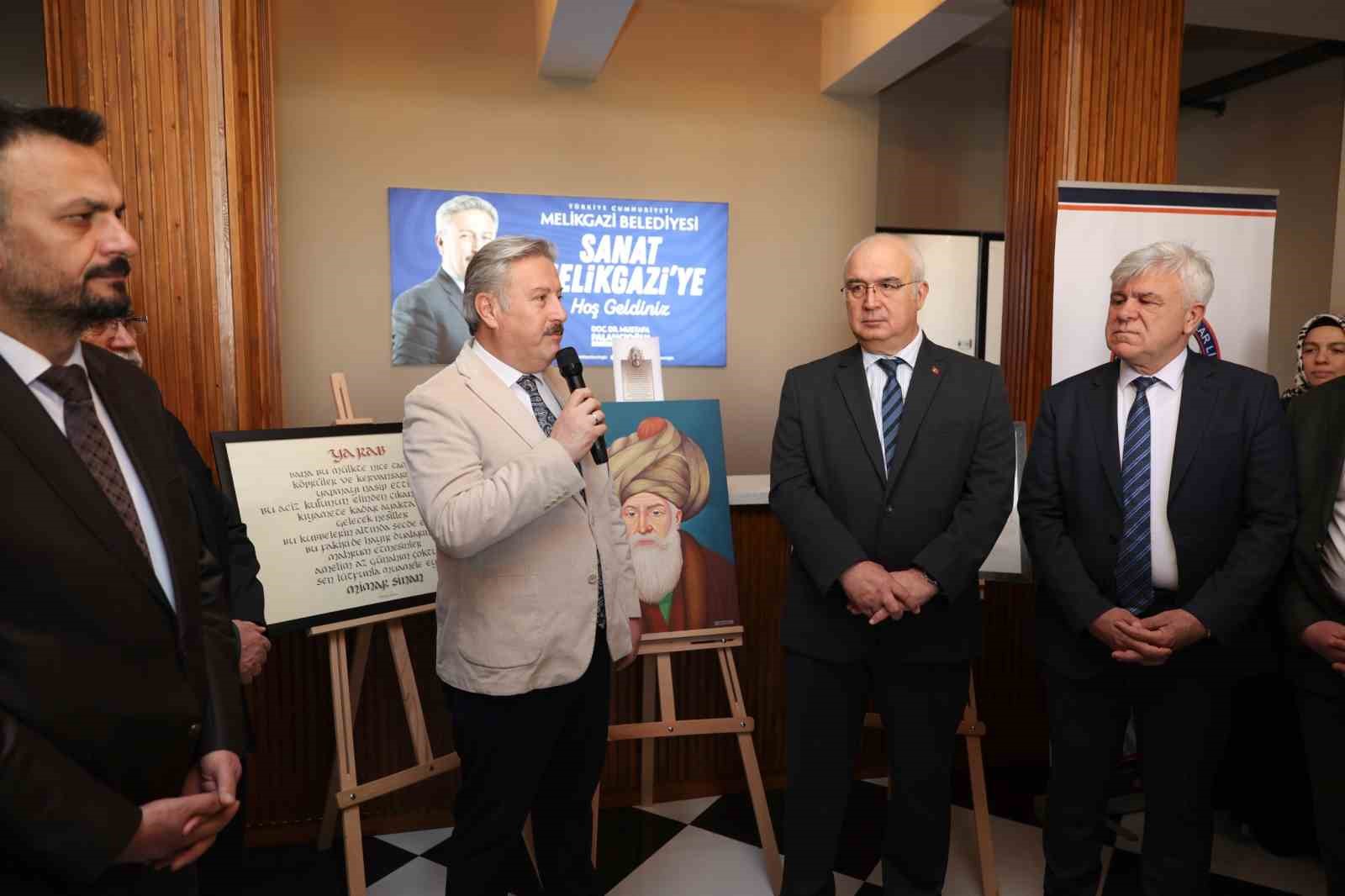 Mimar Sinan Melikgazi&rsquo;de sanatla anıldı
