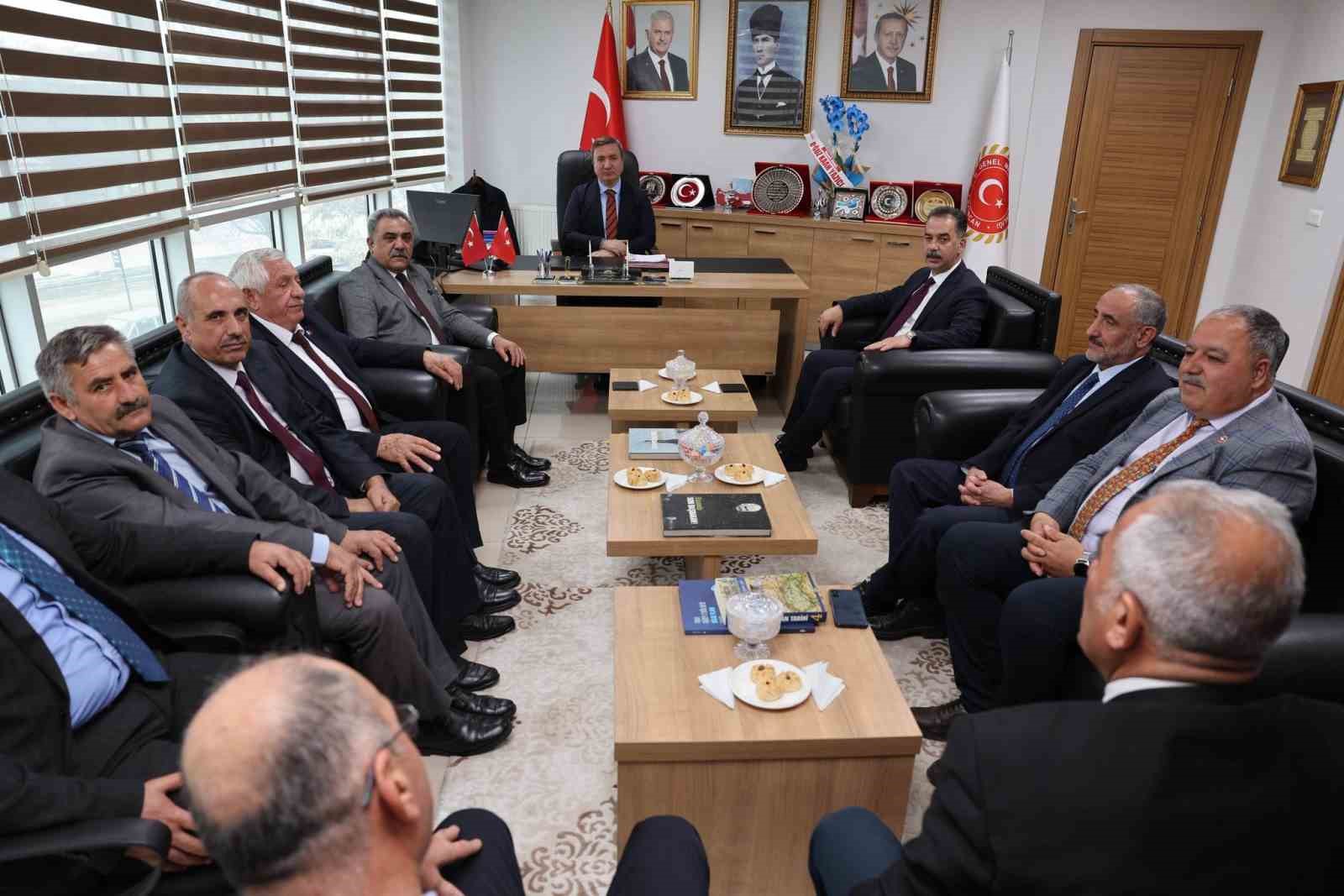 Vali Aydoğdu&rsquo;dan İl Genel Meclisi&rsquo;ne hayırlı olsun ziyareti
