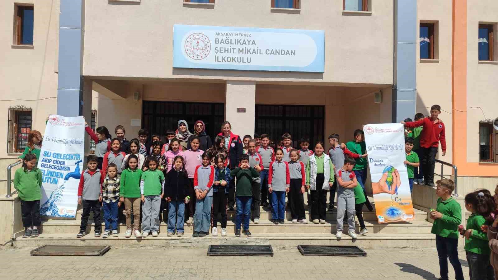 Aksaray&rsquo;da su tasarrufu eğitimi sahaya taşındı
