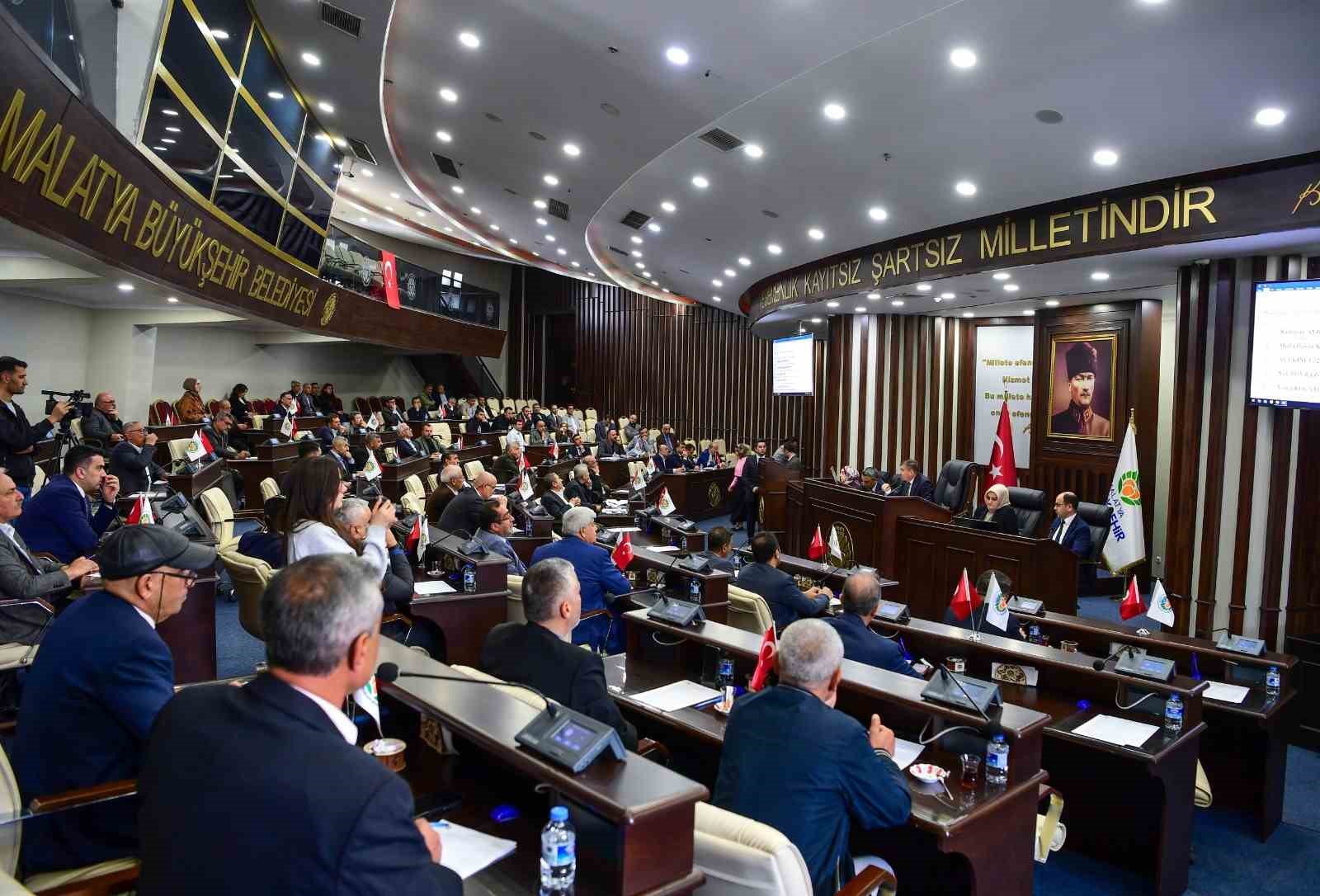 Malatya’da nisan ayı meclis toplantısı yapıldı