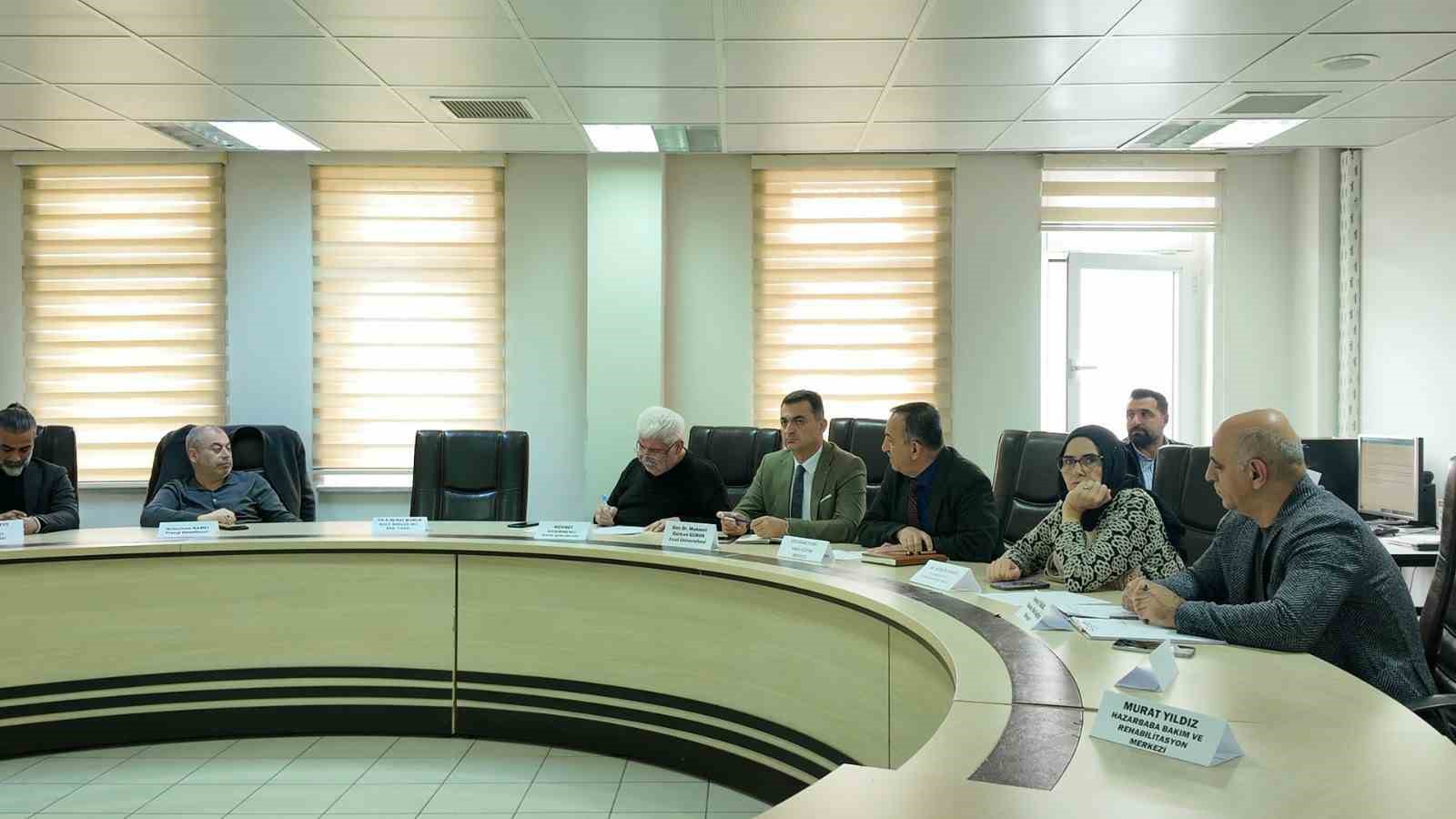 Elazığ&rsquo;da TRSM &ccedil;alışmaları ele alındı
