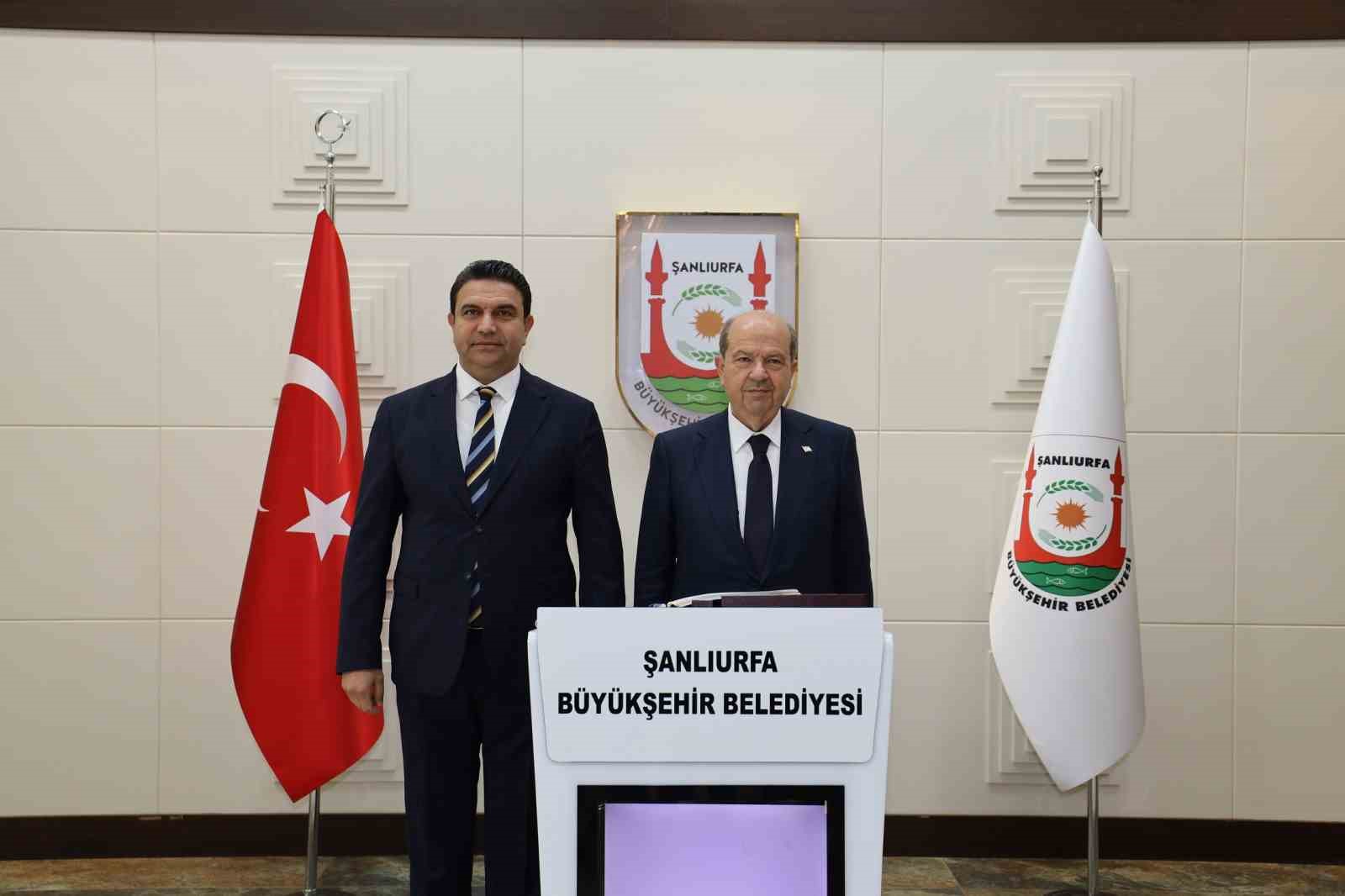 KKTC eski Cumhurbaşkanı Tatar Şanlıurfa&rsquo;da
