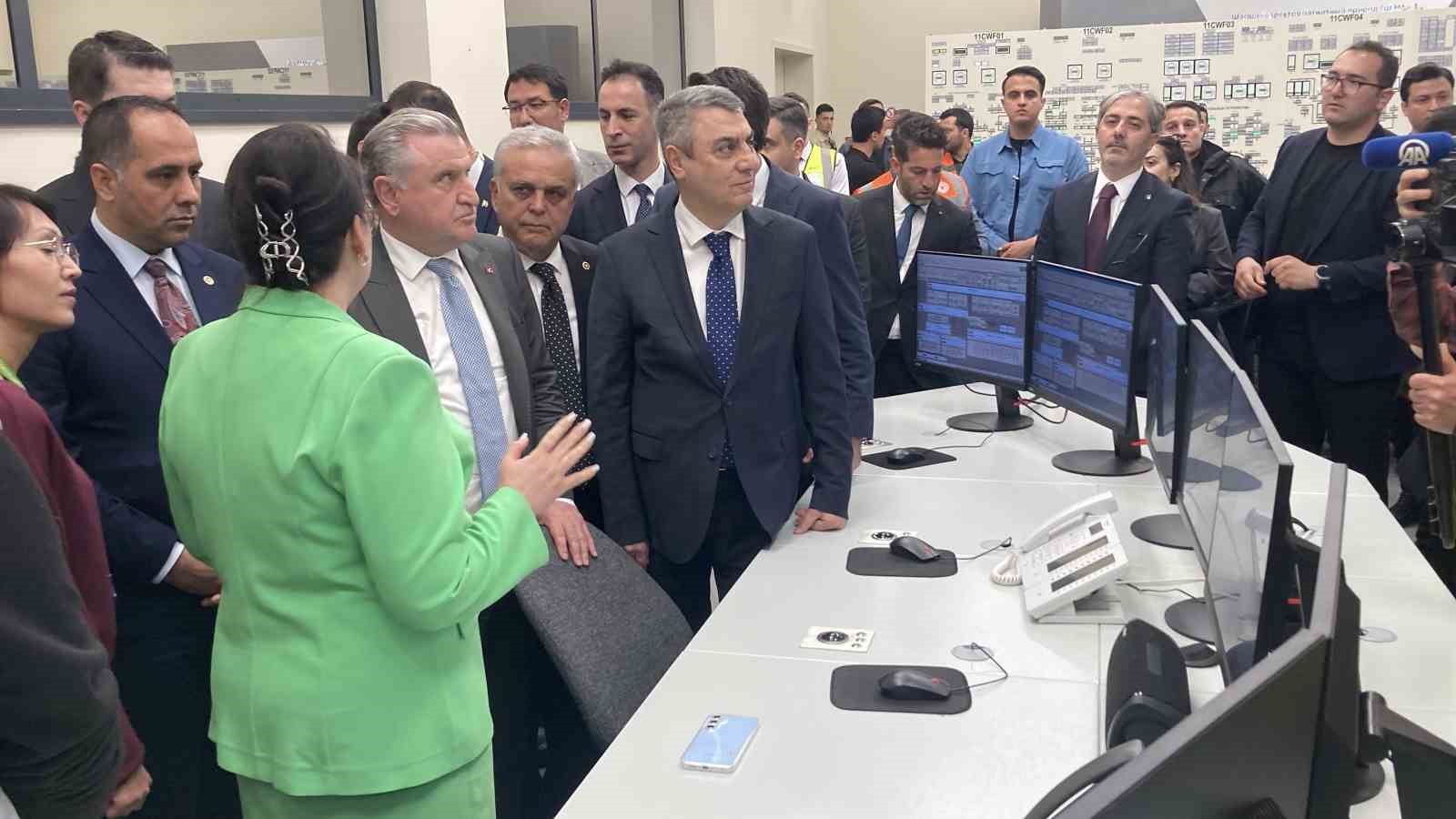 Bakan Bak Akkuyu NGS’de konuştu: "Büyüyen, gelişen, güçlü bir Türkiye var"