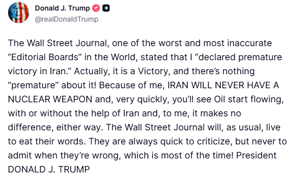 Trump’tan İran’a Hürmüz Boğazı uyarısı