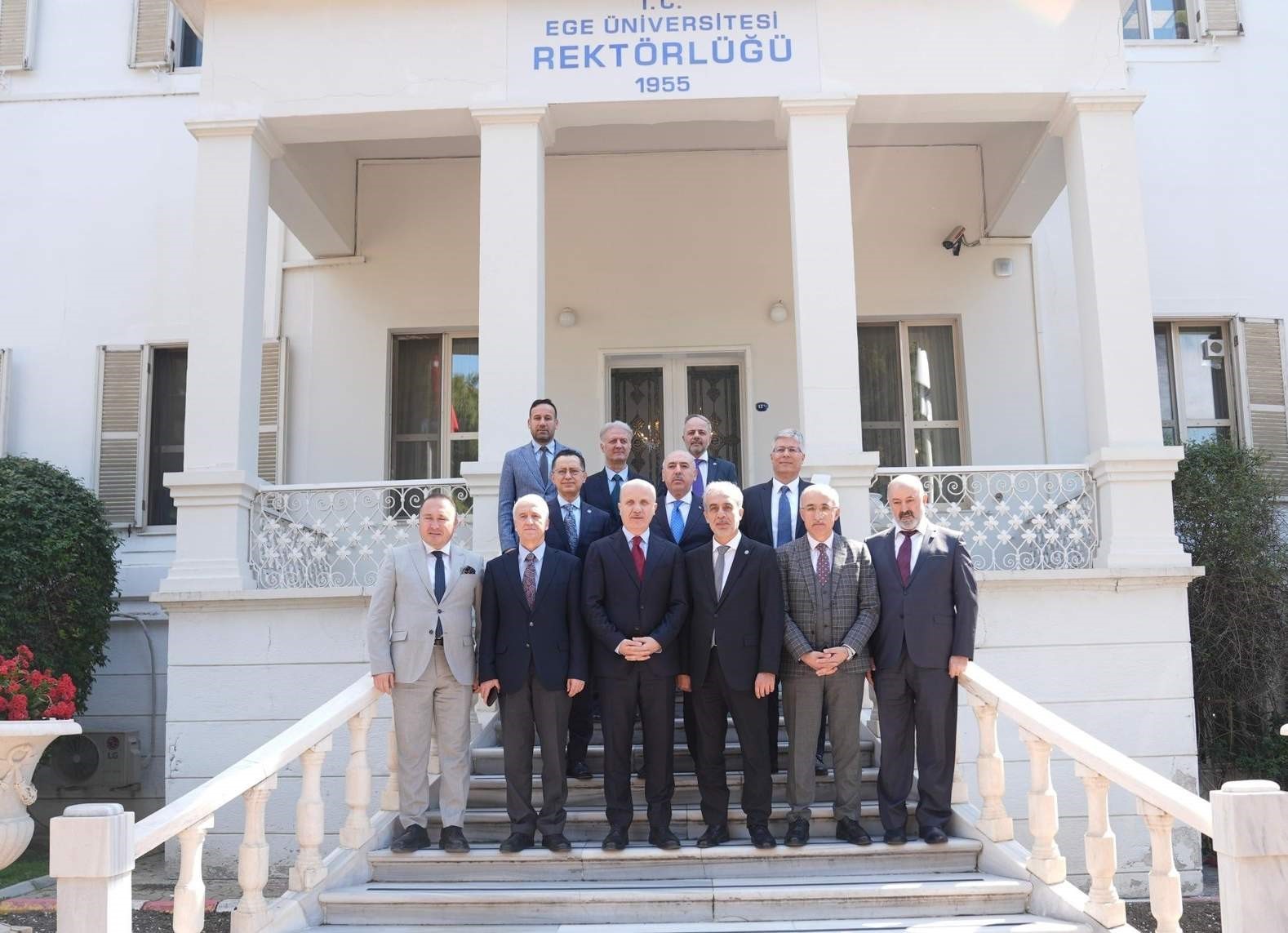 YÖK Başkanı Prof. Dr. Erol Özvar Ege Üniversitesini ziyaret etti