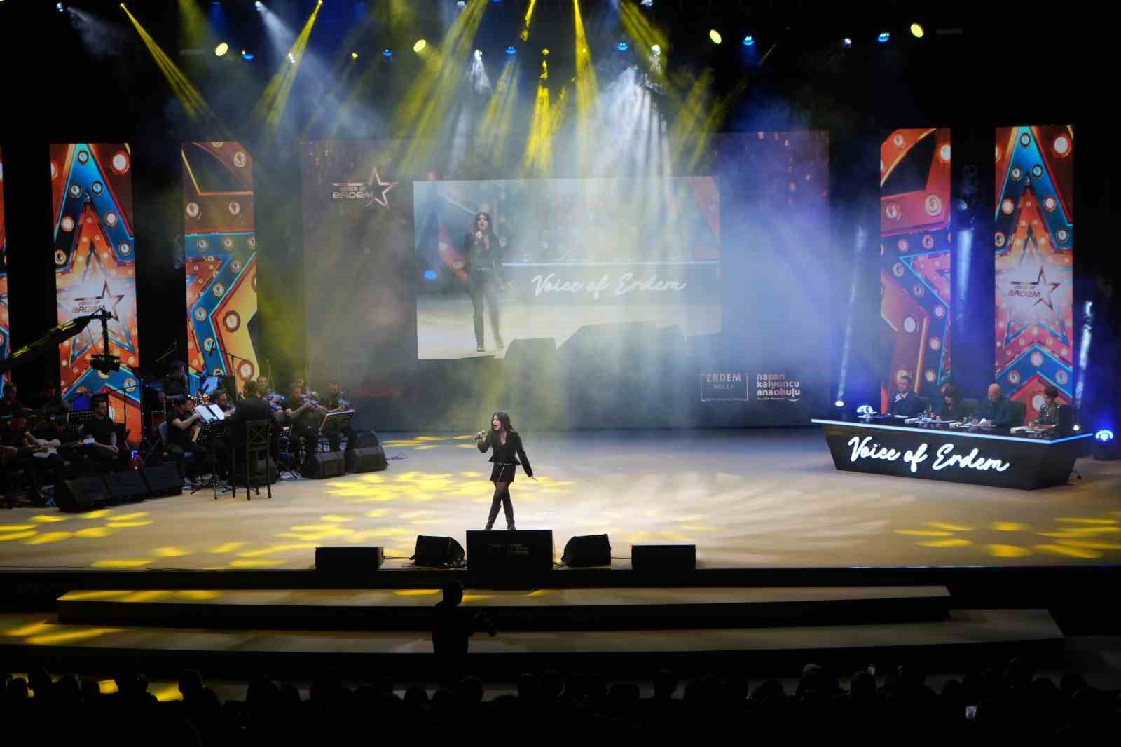 Voice of Erdem müzik yarışması coşkuyla sona erdi