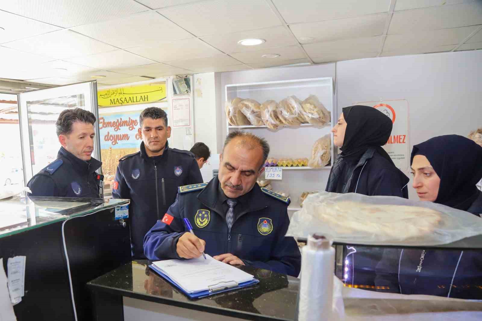 Gramajı eksik simitlere el konuldu