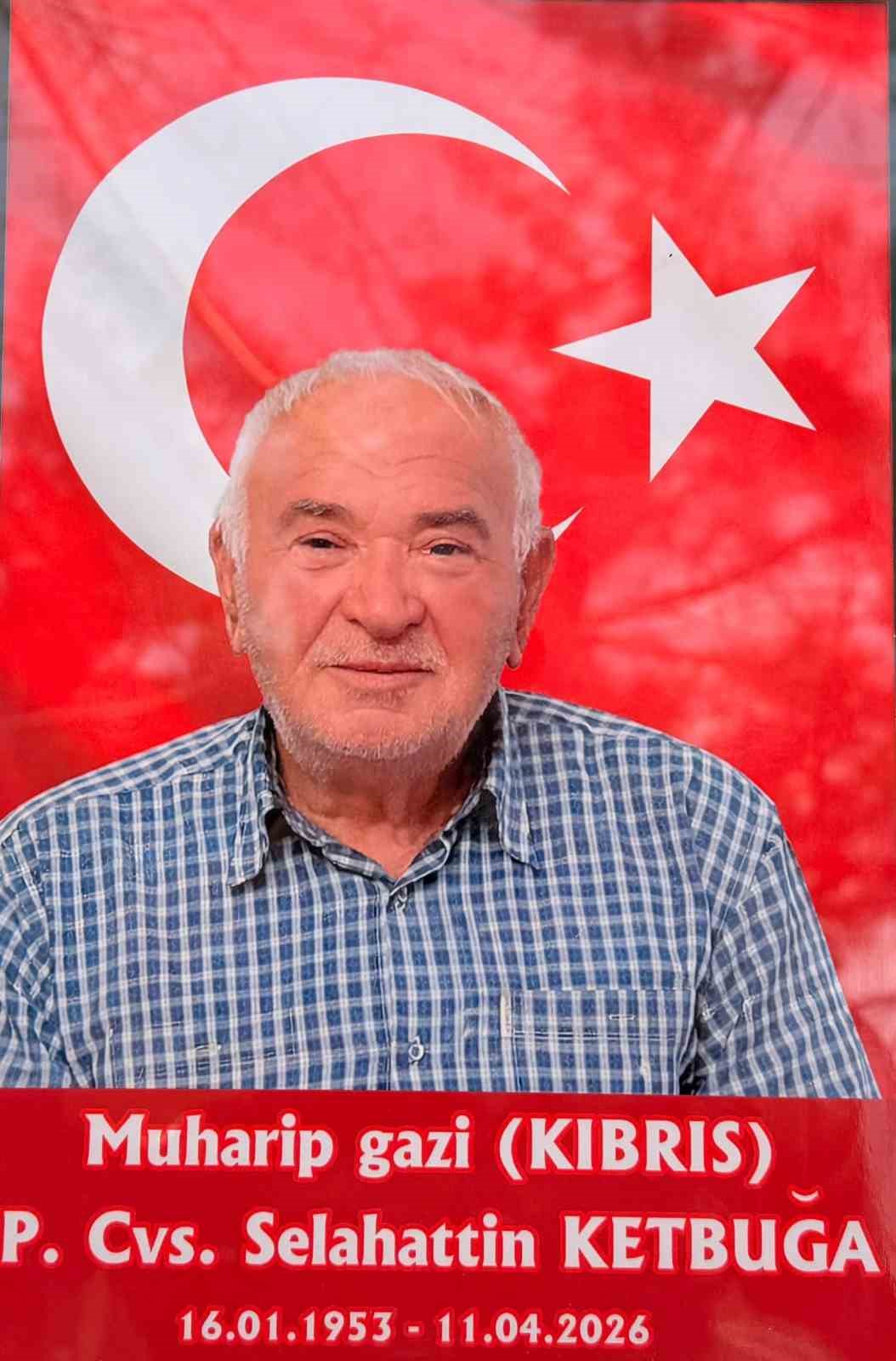 Afyonkarahisar’da Kıbrıs Gazisi son yolculuğuna uğurlandı