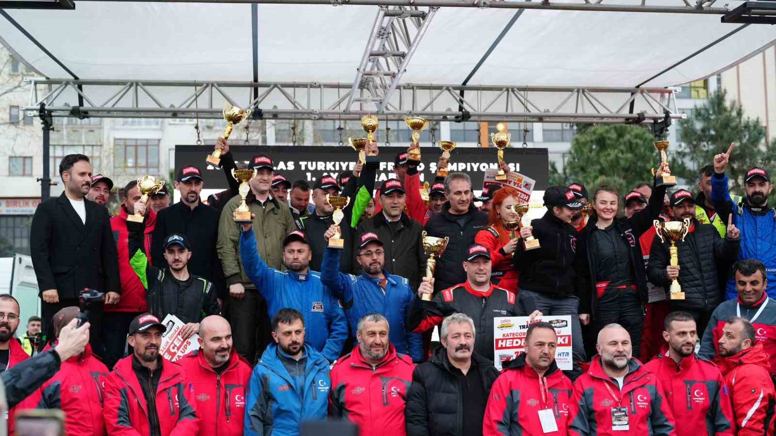 Trabzon’da Off-Road yarışlarında ödüller sahiplerini buldu