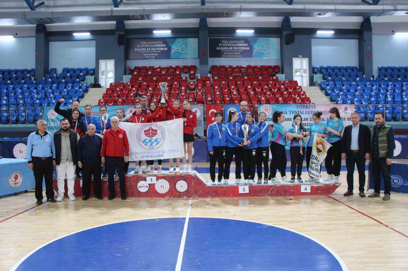 Kızlarda Trabzon, erkeklerde Muğla birinci oldu
