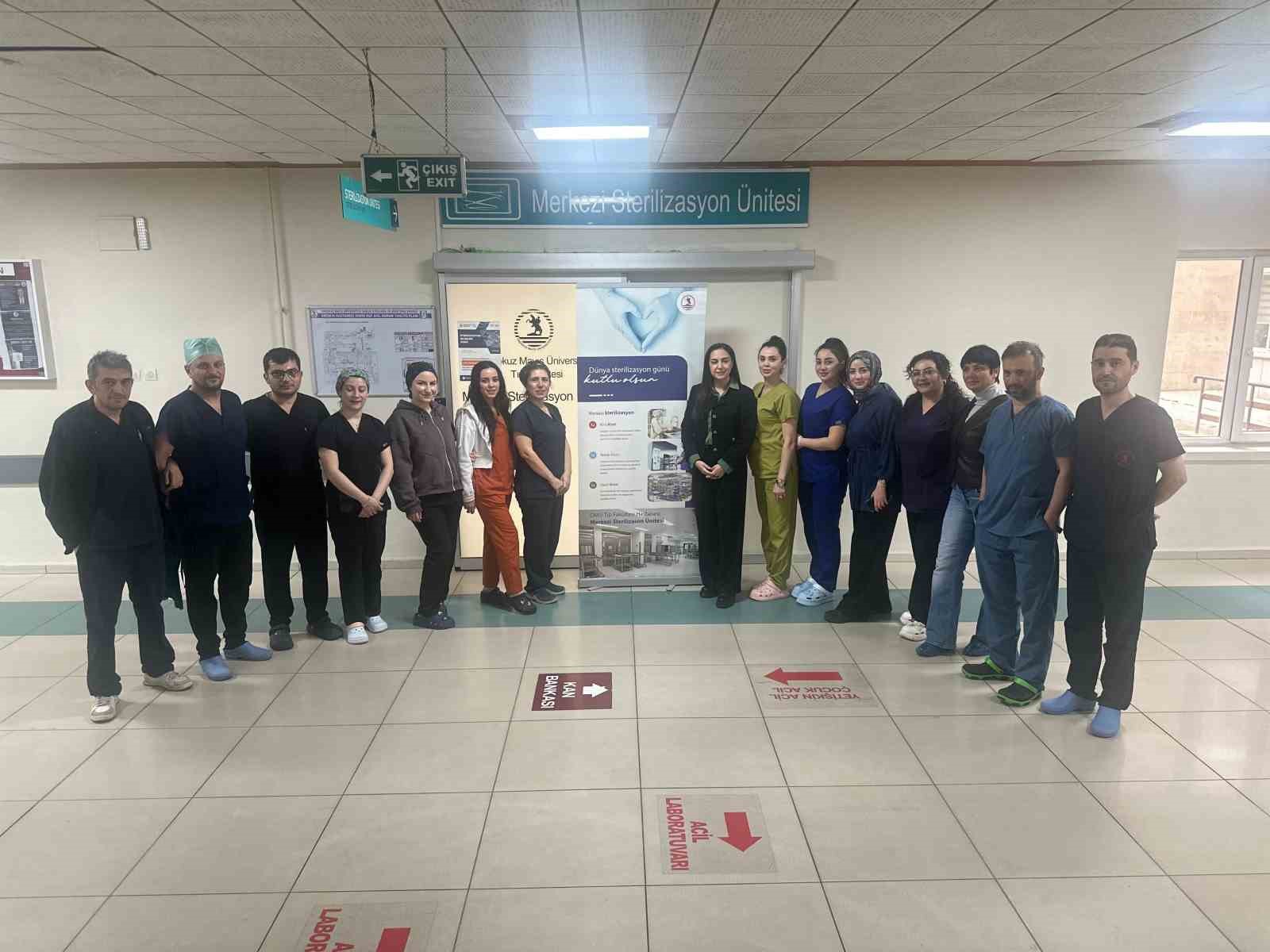 OM&Uuml; Sterilizasyon &Uuml;nitesi kapılarını a&ccedil;tı
