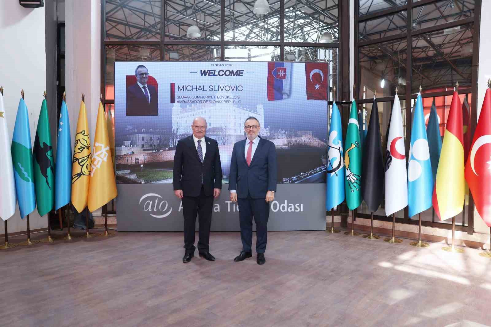 ATO Başkanı Baran: "2025 yılında Ankara&rsquo;dan Slovakya&rsquo;ya yaklaşık 986 milyon dolarlık ihracat ger&ccedil;ekleştirildi"
