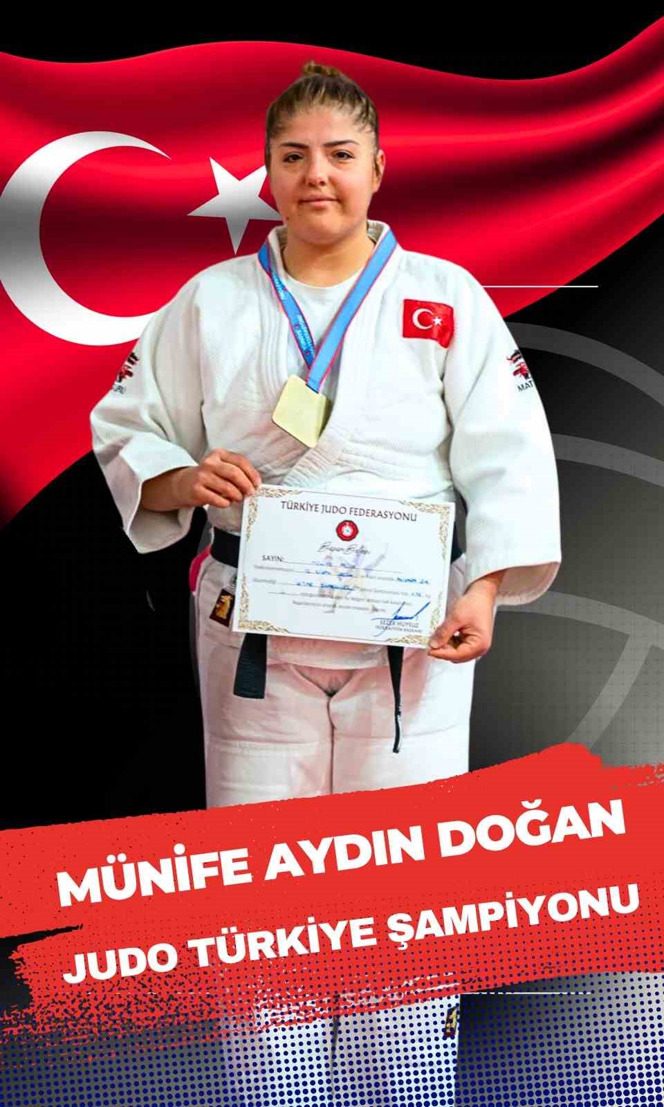 Denizlili judoculardan T&uuml;rkiye şampiyonluğu
