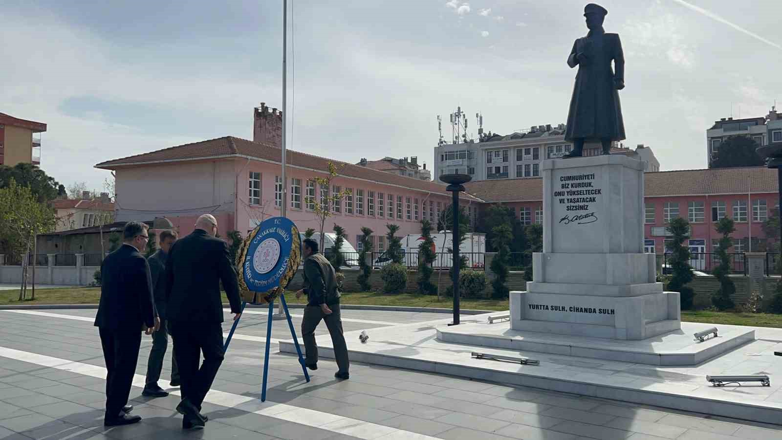 &Ccedil;anakkale&rsquo;de 50&rsquo;inci Turizm Haftası kutlamaları coşkuyla başladı

