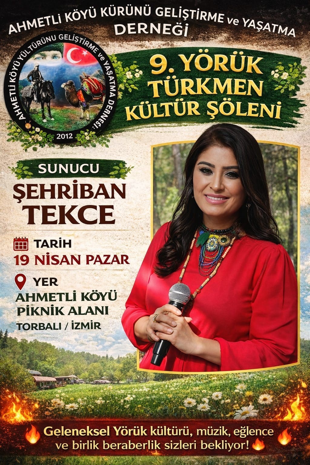 Torbalı&rsquo;da 9. Y&ouml;r&uuml;k Şenliği i&ccedil;in geri sayım başladı
