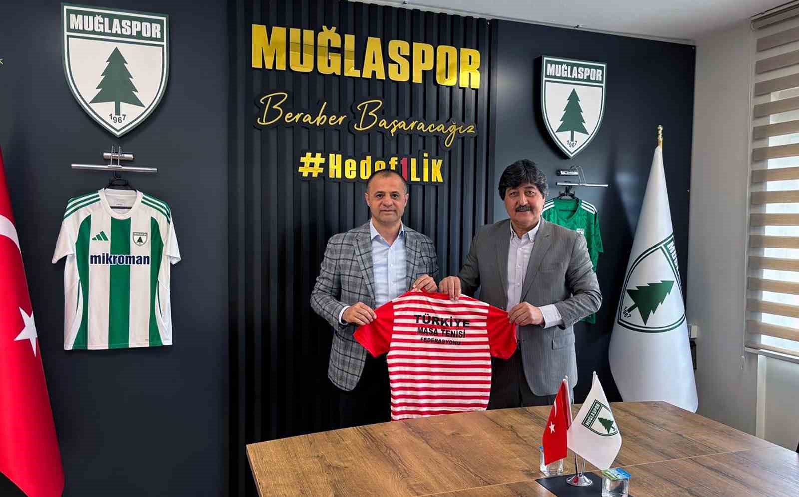 Muğlaspor Masa Tenisi takımı 1. Lige y&uuml;kseldi
