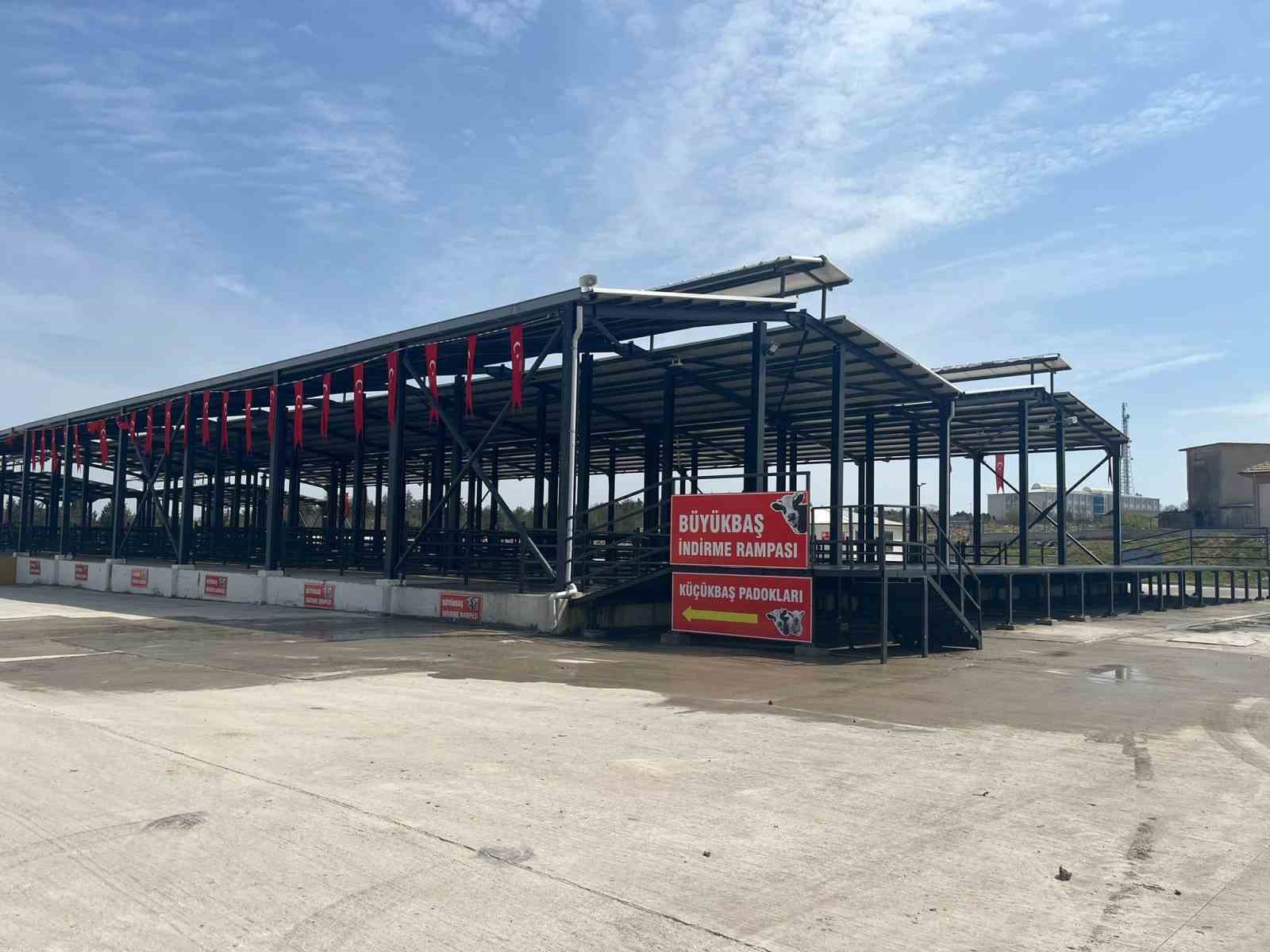 Havsa Modern Canlı Hayvan Pazarı hizmete açıldı