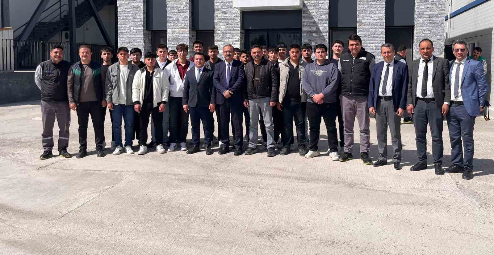 Meslek lisesi &ouml;ğrencilerine teknik gezi desteği
