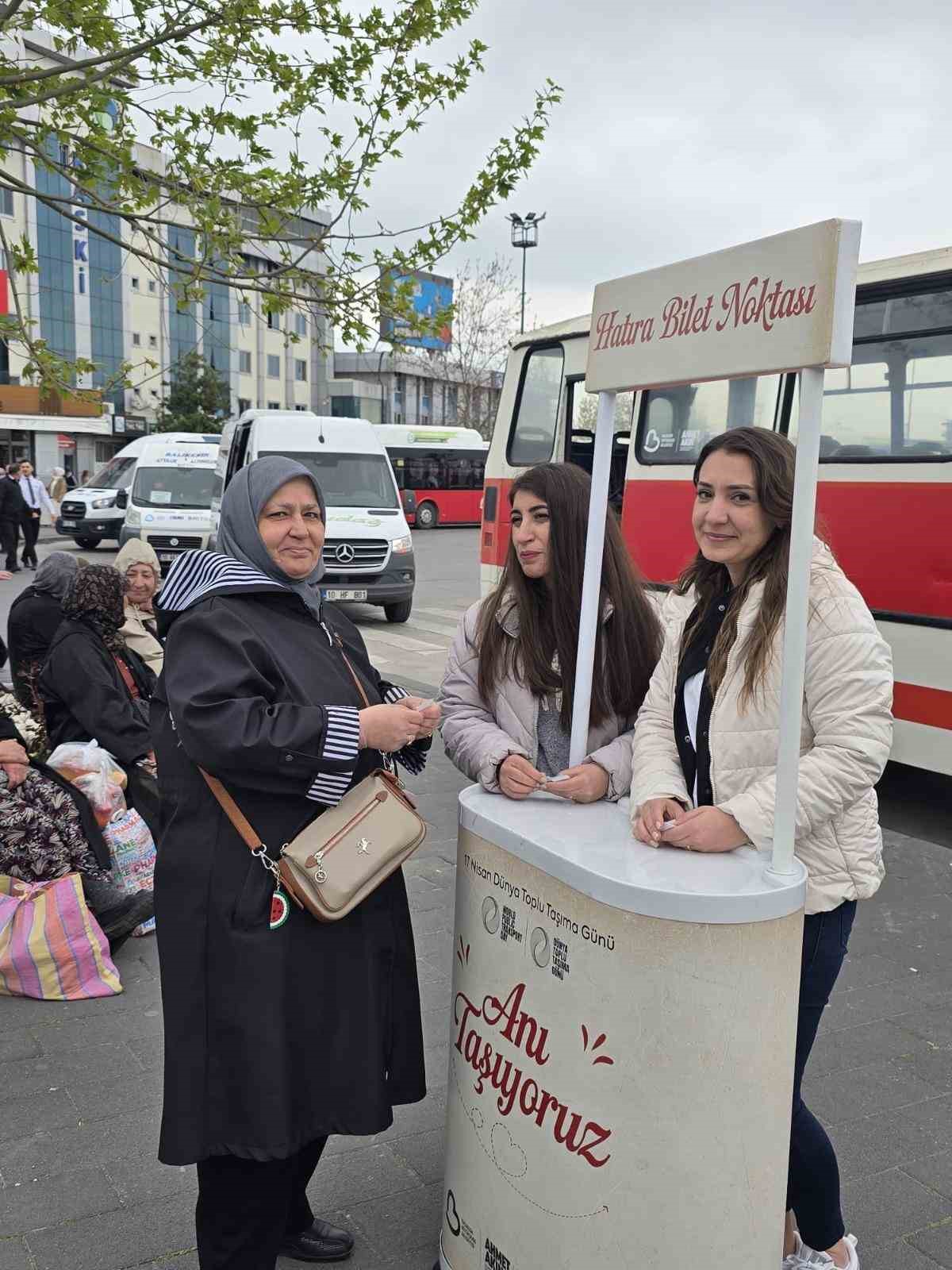 Balıkesir&rsquo;de toplu taşıma g&uuml;n&uuml;nde nostalji r&uuml;zg&acirc;rı
