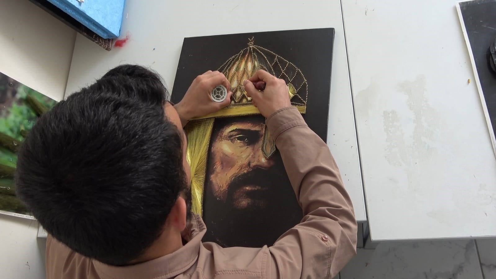 Hask&ouml;y&rsquo;de gen&ccedil;ler filografi sanatıyla hem hobi ediniyor hem meslek &ouml;ğreniyor
