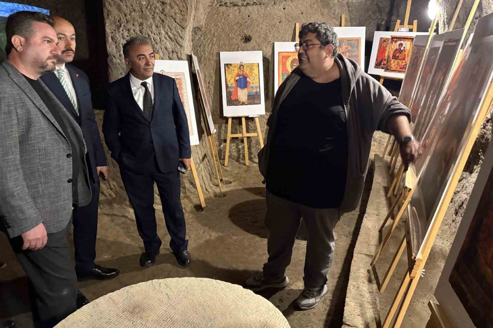 G&uuml;zelyurt&rsquo;tun yeraltı şehrinde "Gizli hazine" sergisi
